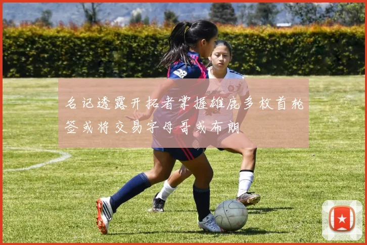 名记透露开拓者掌握雄鹿多枚首轮签或将交易字母哥或布朗